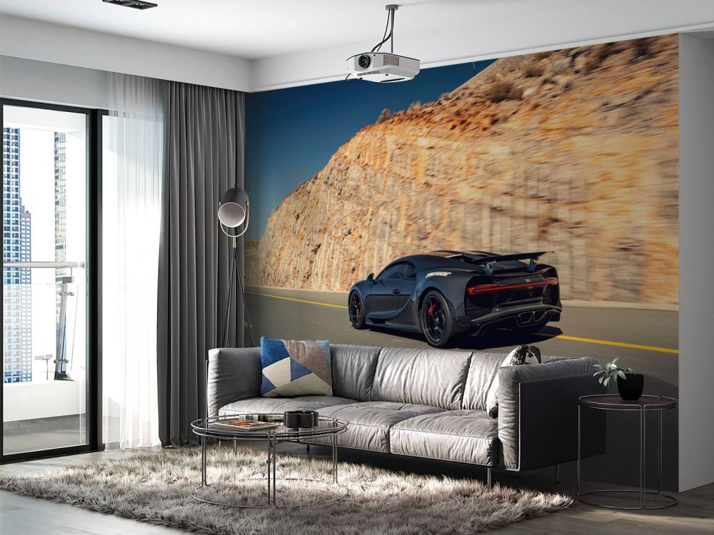Bugatti Chiron Pur Sport in actie