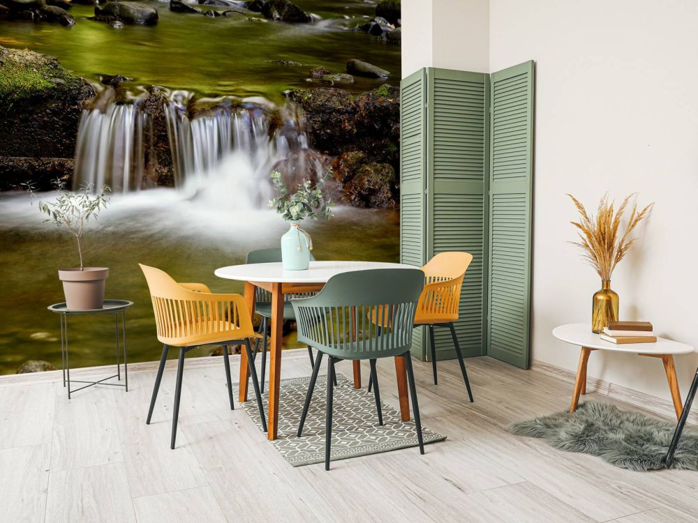 Gedetailleerde klein waterval