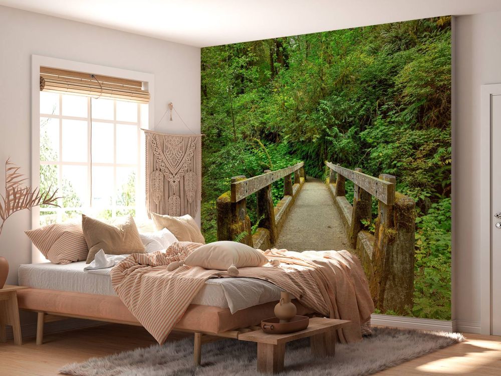 Brug in het bos