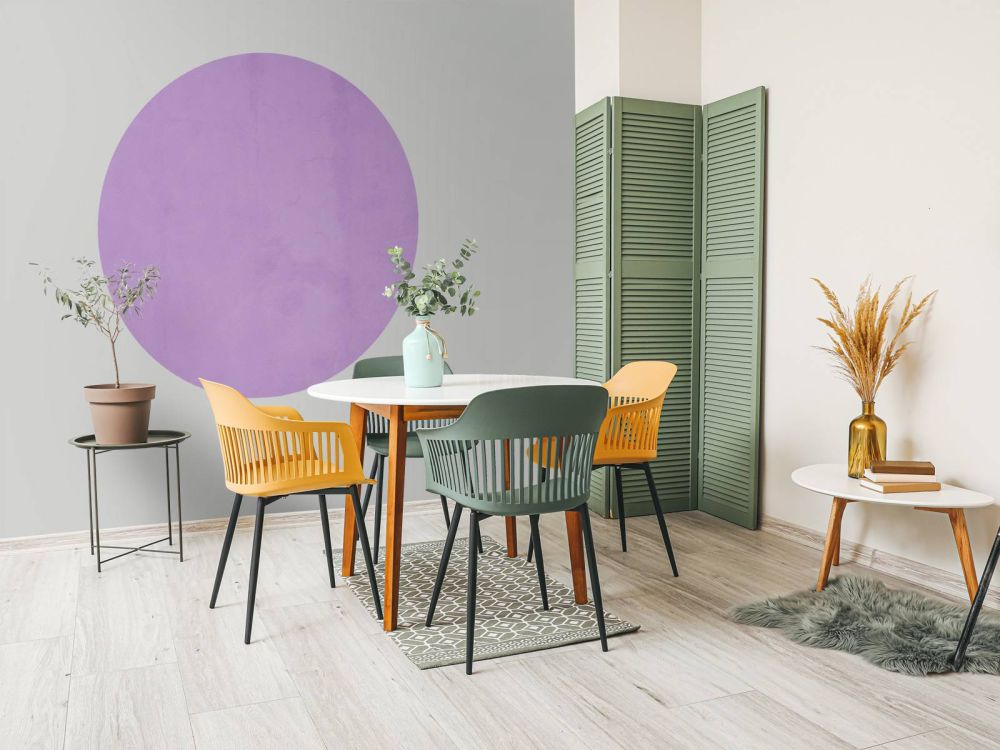 Pastel paars beton