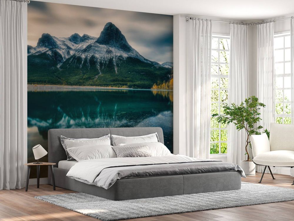 Autumn reflection in the water