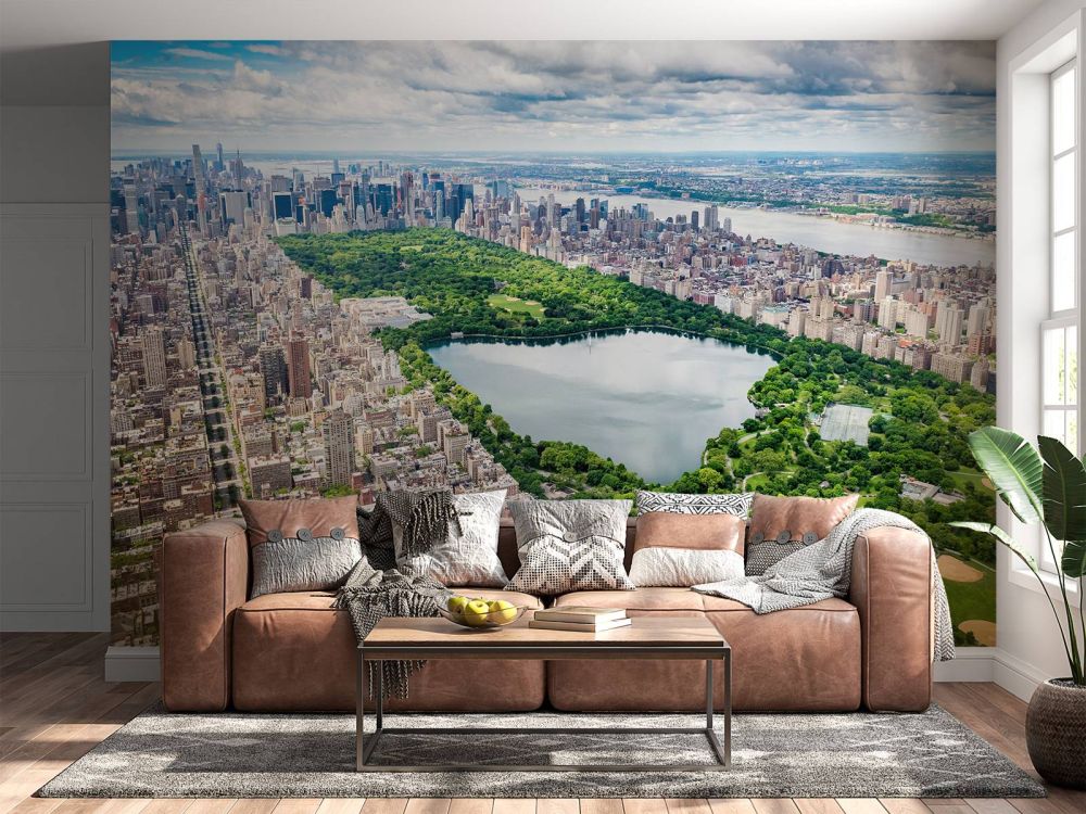 Skyline met Central Park
