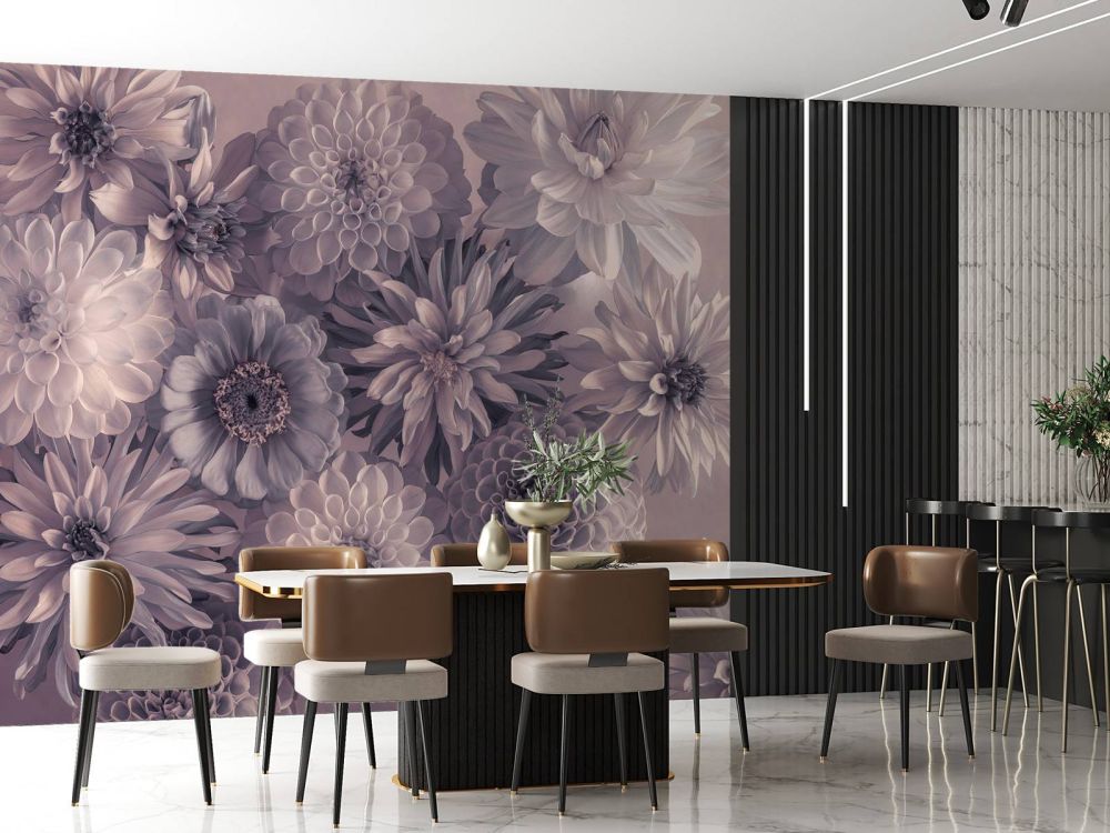 Mix van bloemen