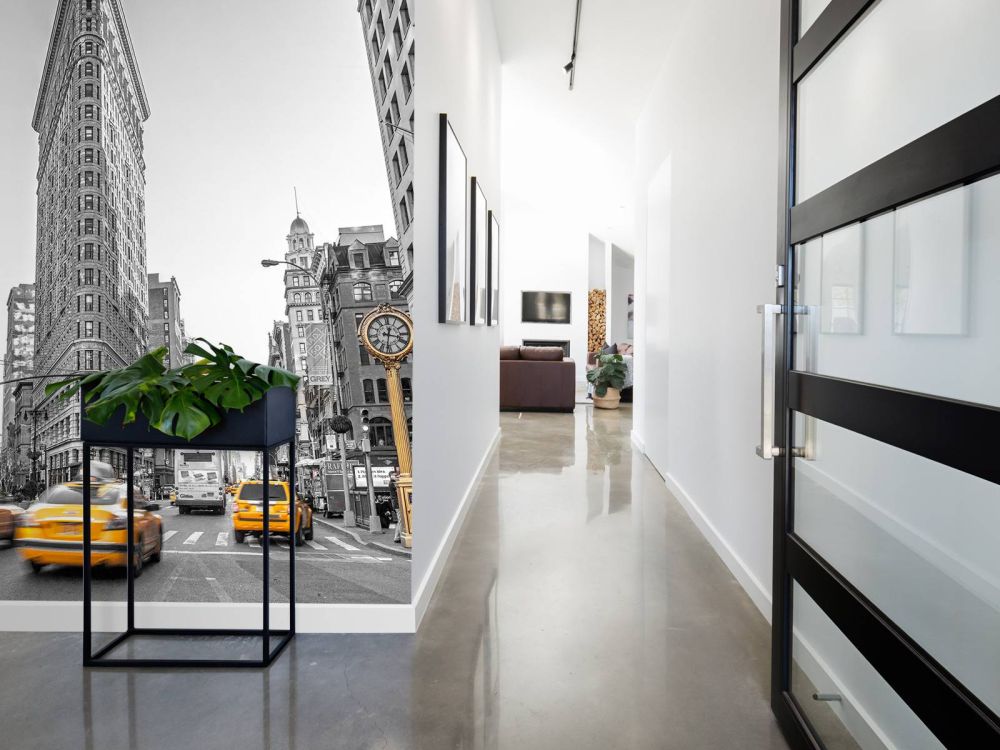 Drukke straat in New York