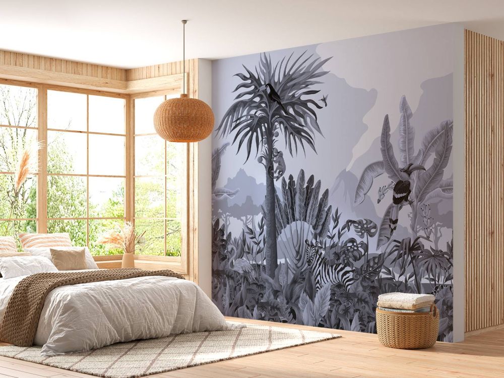 Blauwe jungle