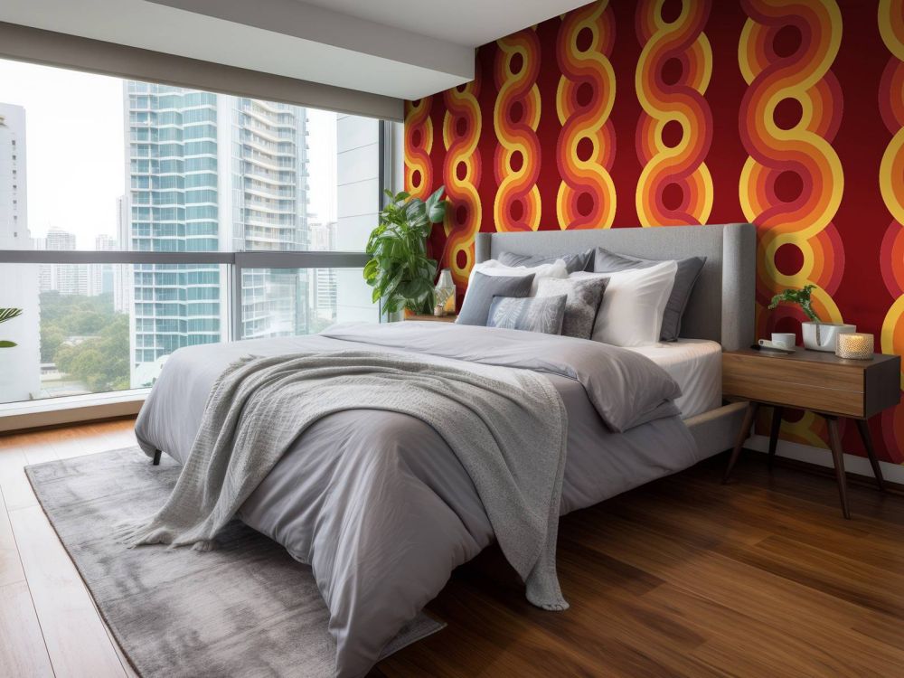 Figuren in retro stijl