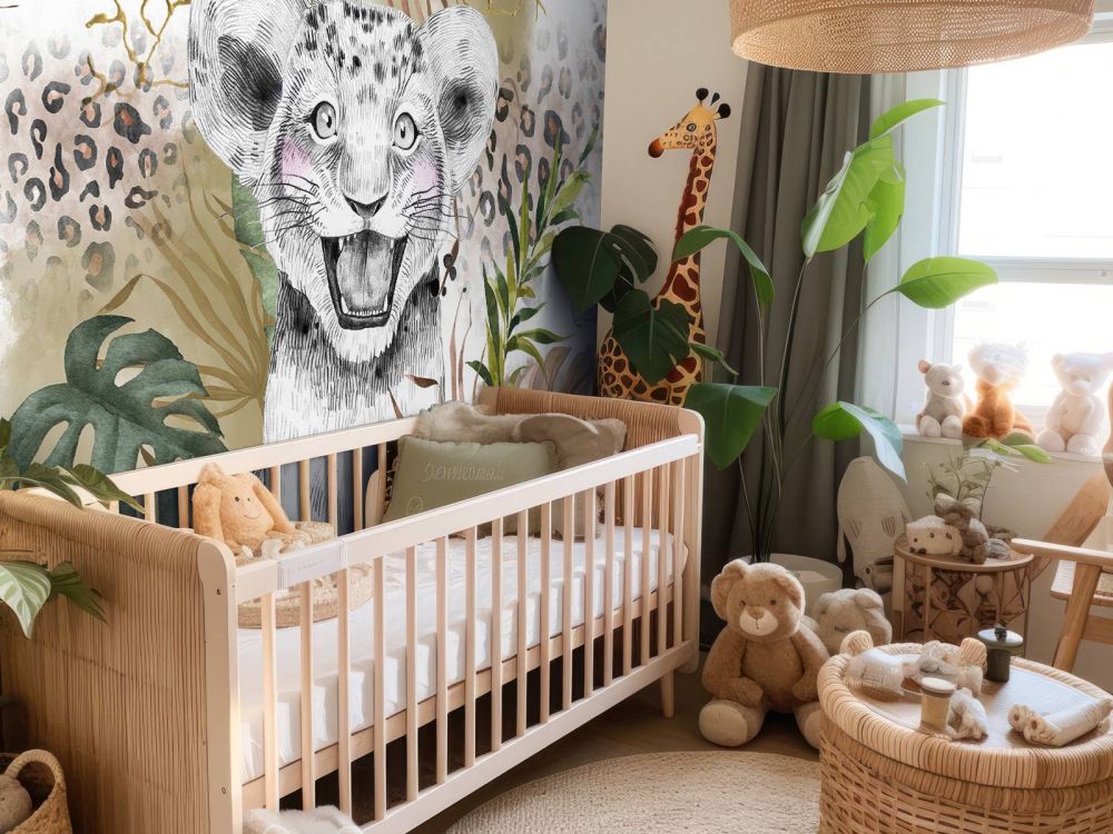 Savana baby leeuw