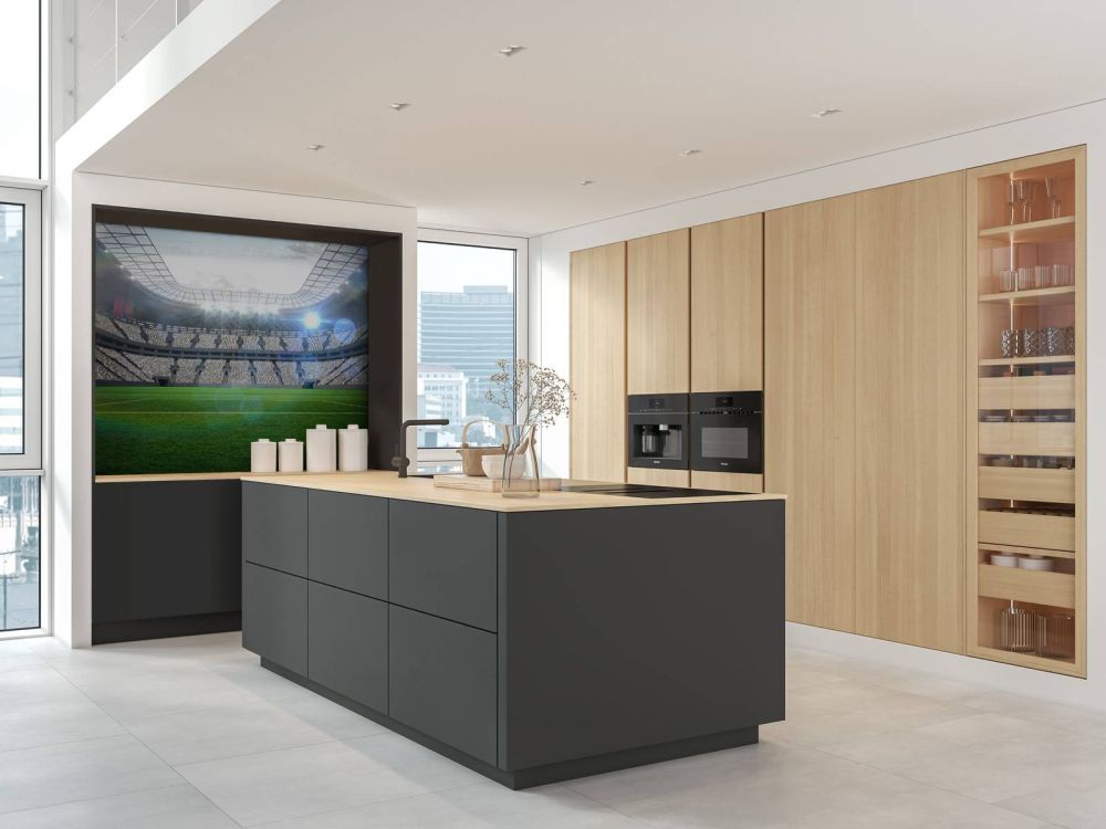 Stadion met een open dak