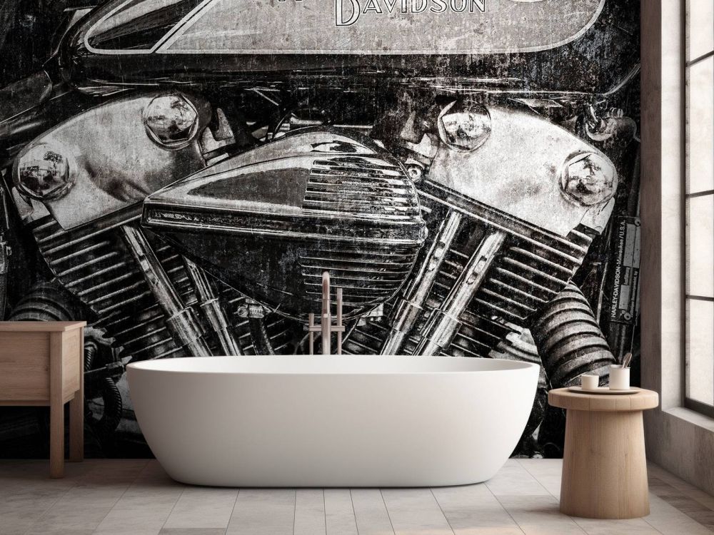 Harley davidson close-up