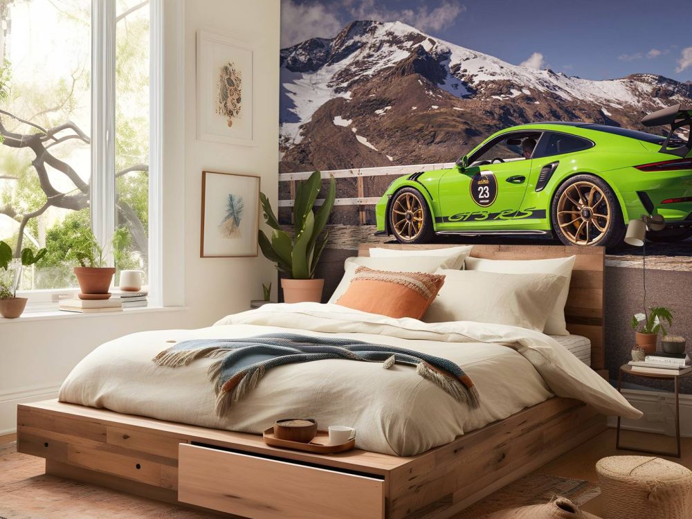 Porsche 911 GT3 RS in de Alpen