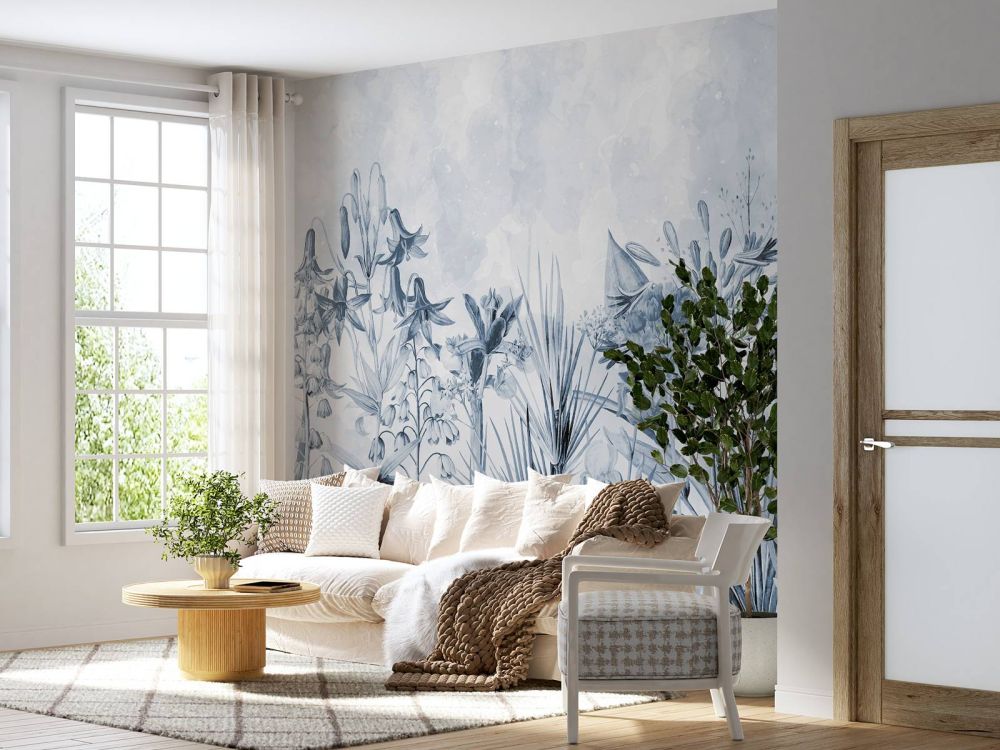 Monochrome Floral Elegance