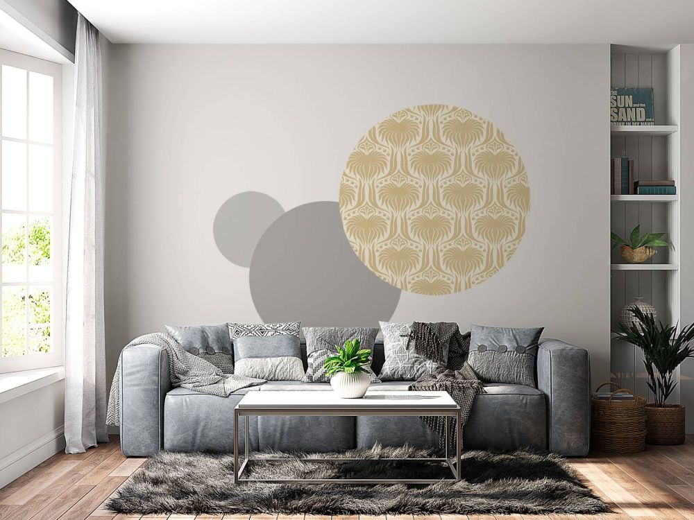 Zand lotus patroon