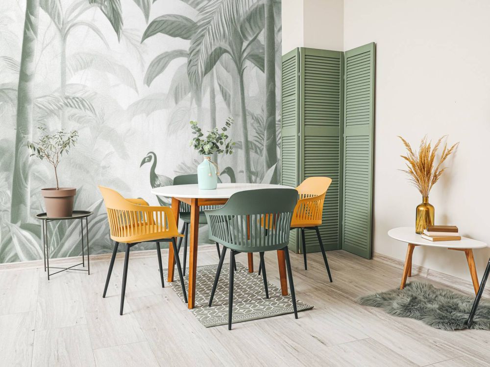 Verborgen Jungle met Ibis, groen