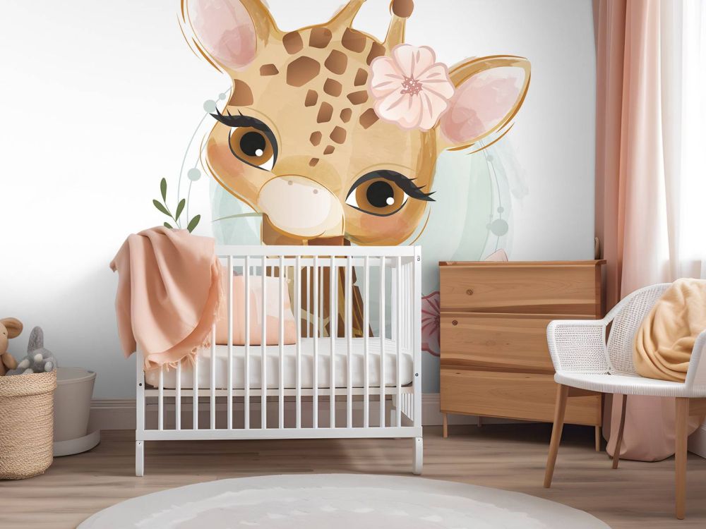 Baby giraffe