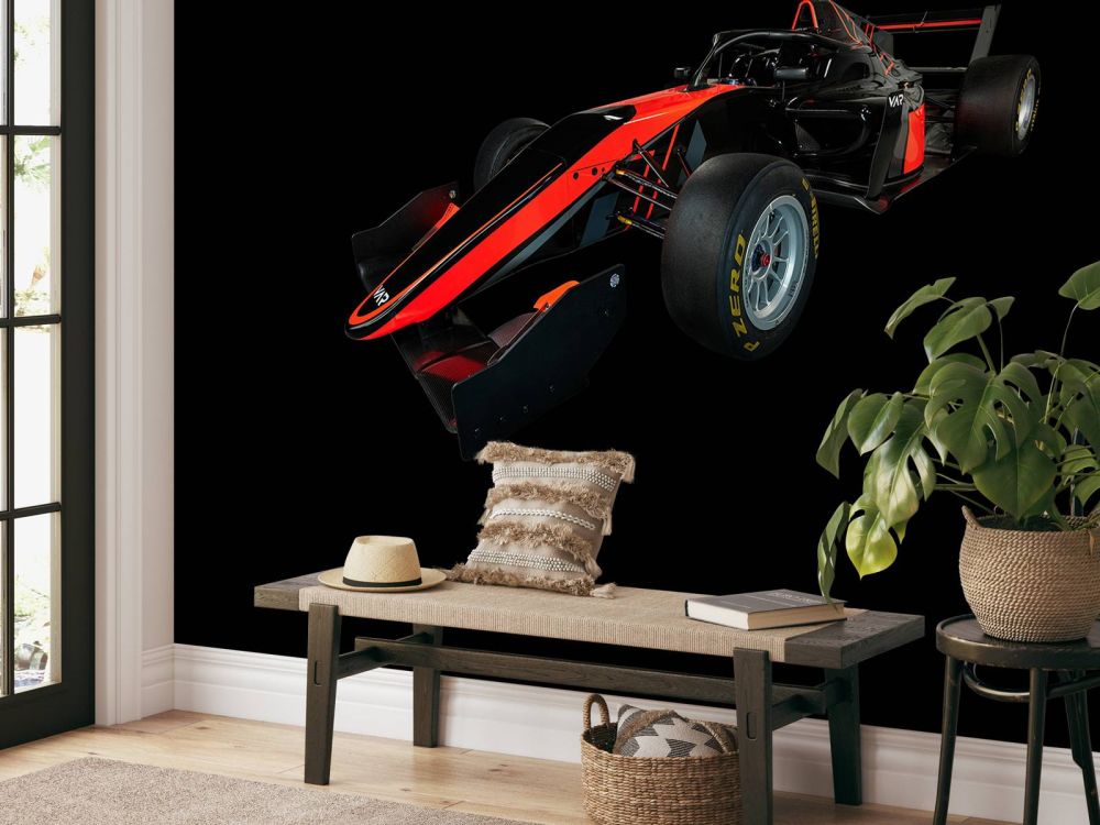 Formule 3 - Left front view - dark
