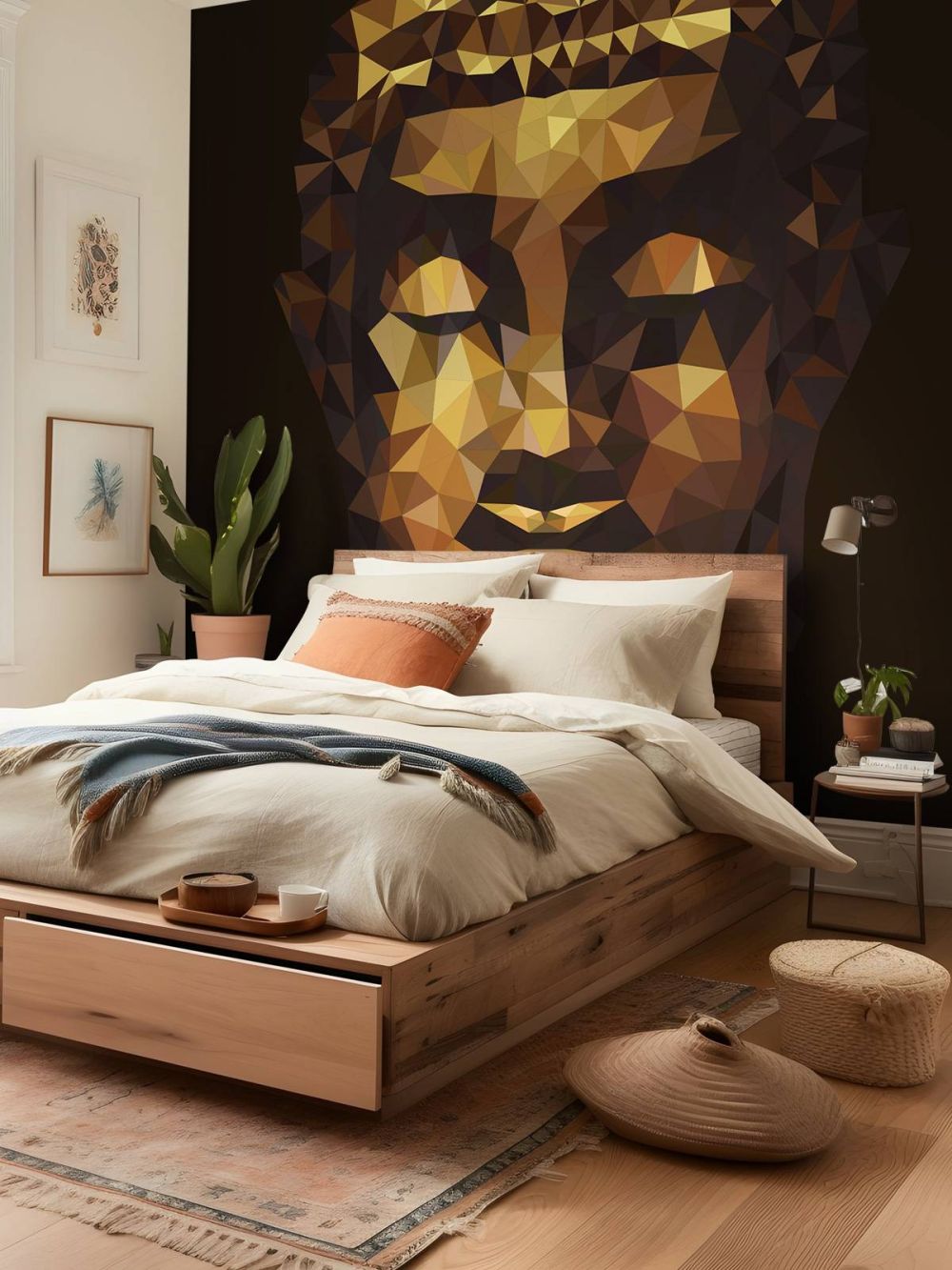 Abstracte Buddha